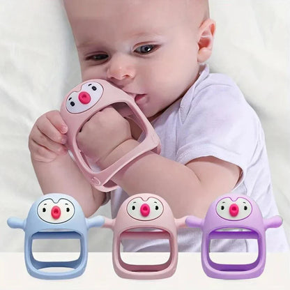 Soft Silicone Baby Teether Ring