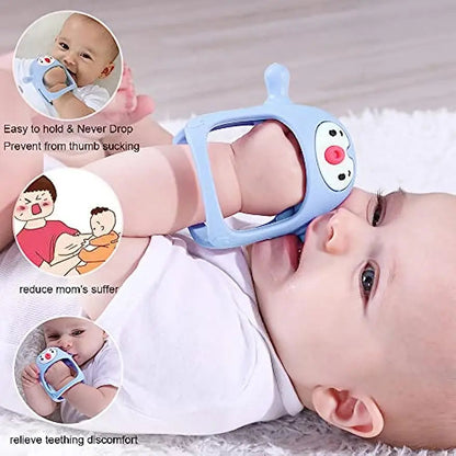 Soft Baby Teether Toy with Ergonomic Silicone Design
