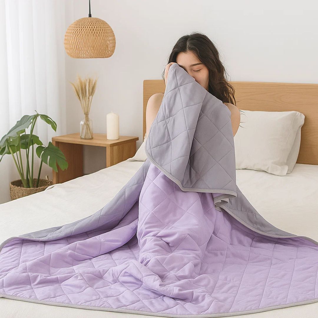 Cooling Blanket for Night Sweats Relief