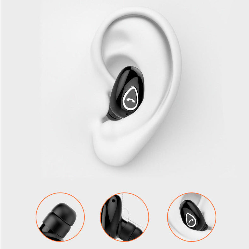 Compact Bluetooth Single Earbud Wireless Headphone