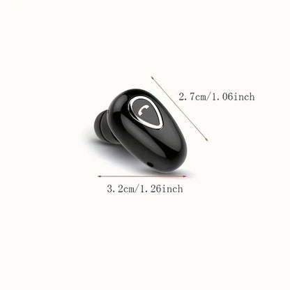 Compact Bluetooth Single Earbud Wireless Headphone