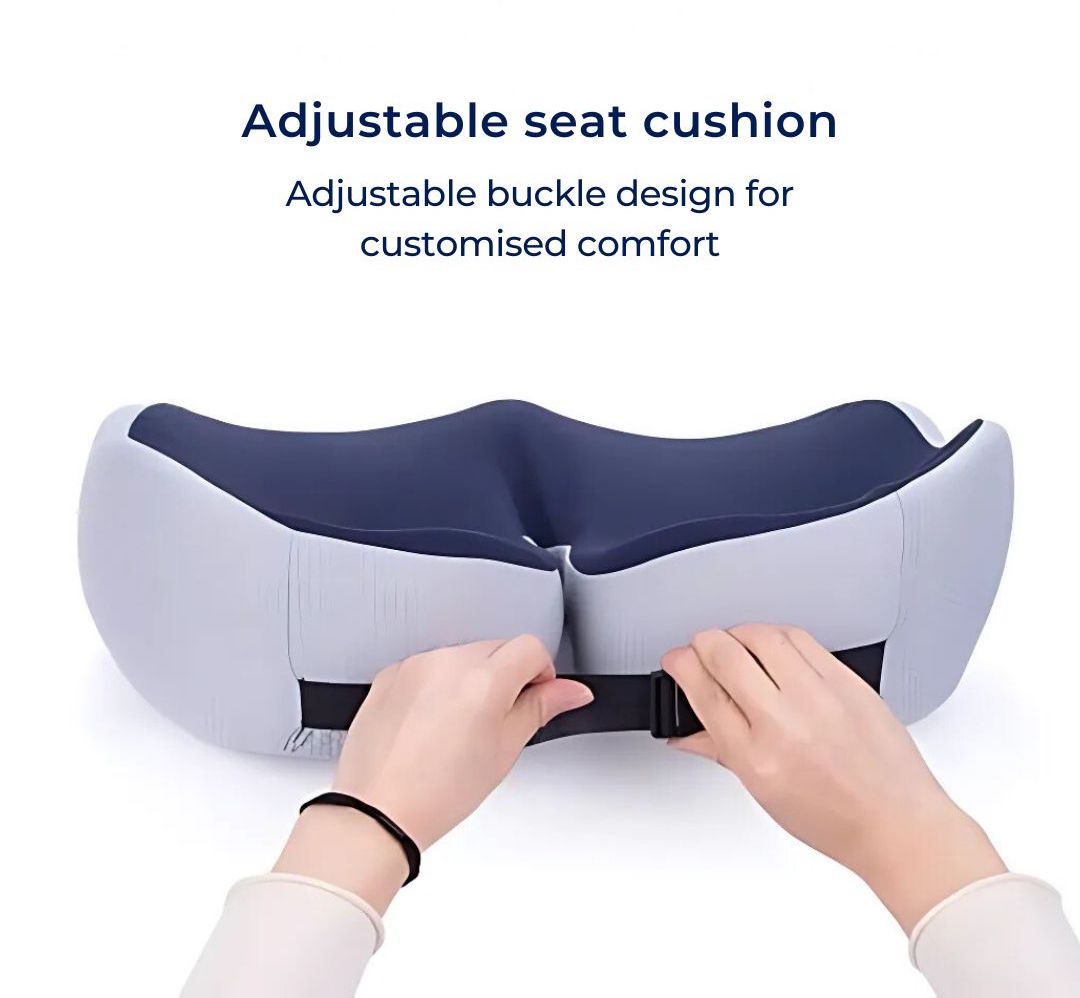 Comfortable Memory Foam Seat Cushion for Back Pain Relief