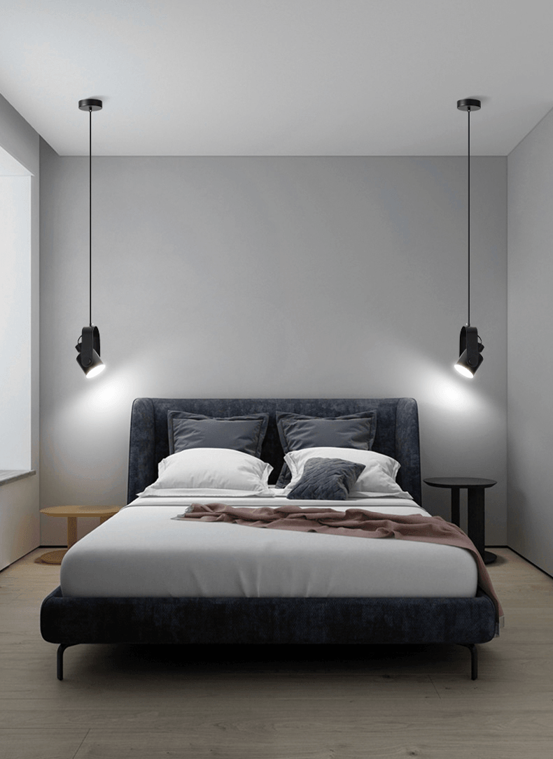 Rustic Wooden Style Pendant Light Modern Metal Finish
