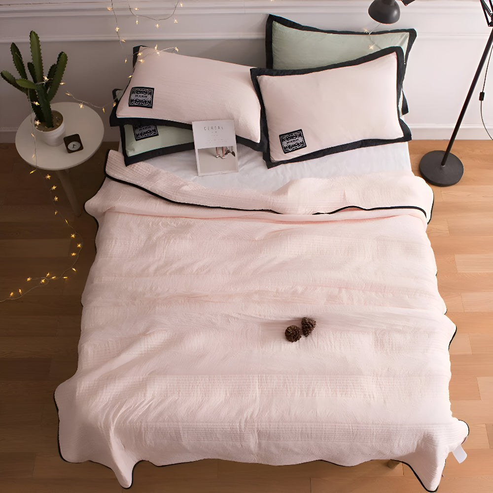 Lightweight Soft Summer Throw Blanket