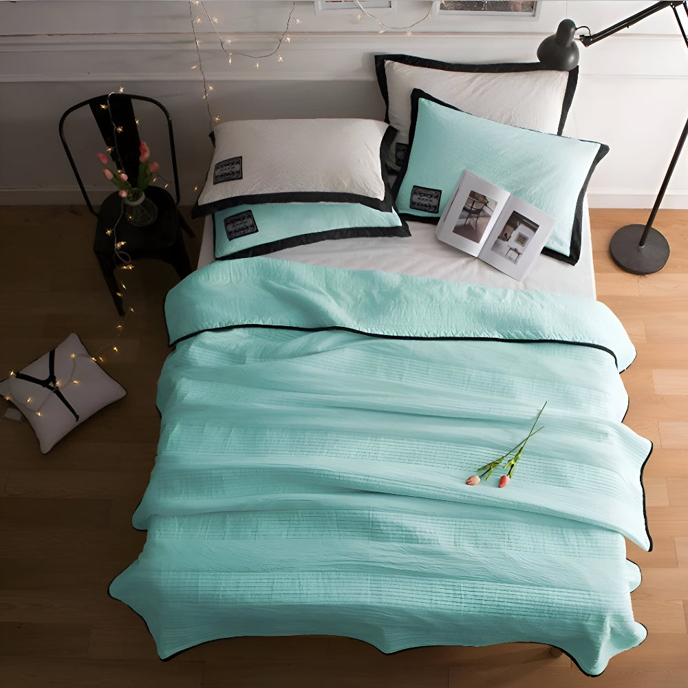 Lightweight Soft Summer Throw Blanket
