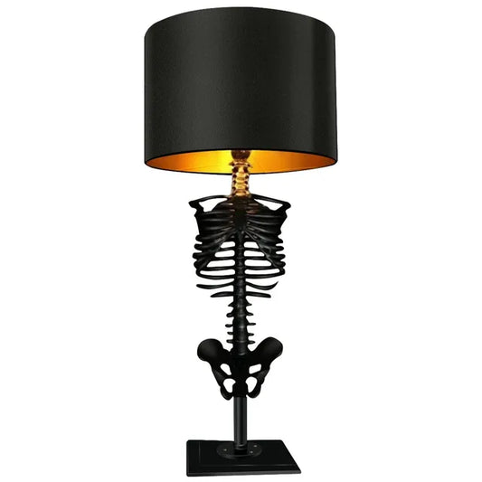 Dark Skeleton Desk Lamp - Unique Handcrafted Design - Befez