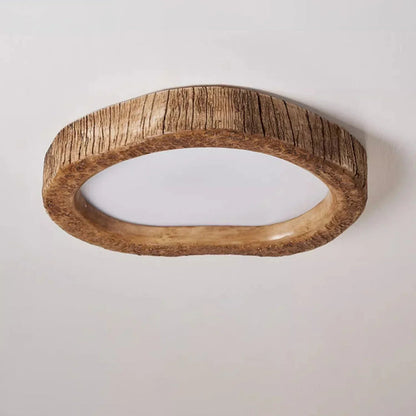 Rustic Wooden Style LED Ceiling Light