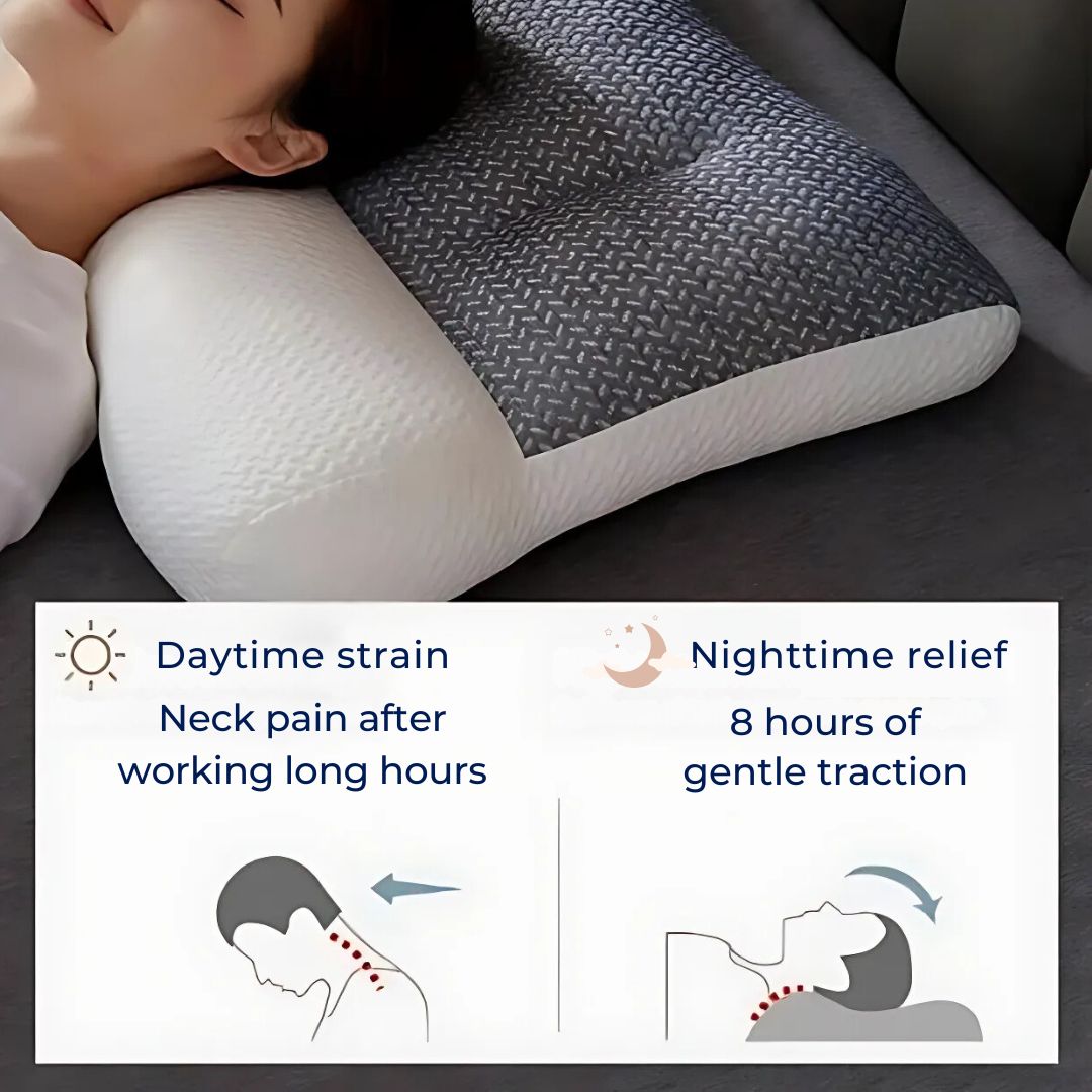 Contour Memory Foam Neck Pillow For Side Sleepers