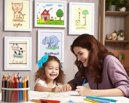 Fun Kids Art Magnetic Picture Frame