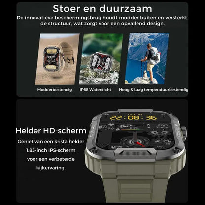 Advanced BlazeX Pro Smartwatch for iOS and Android
