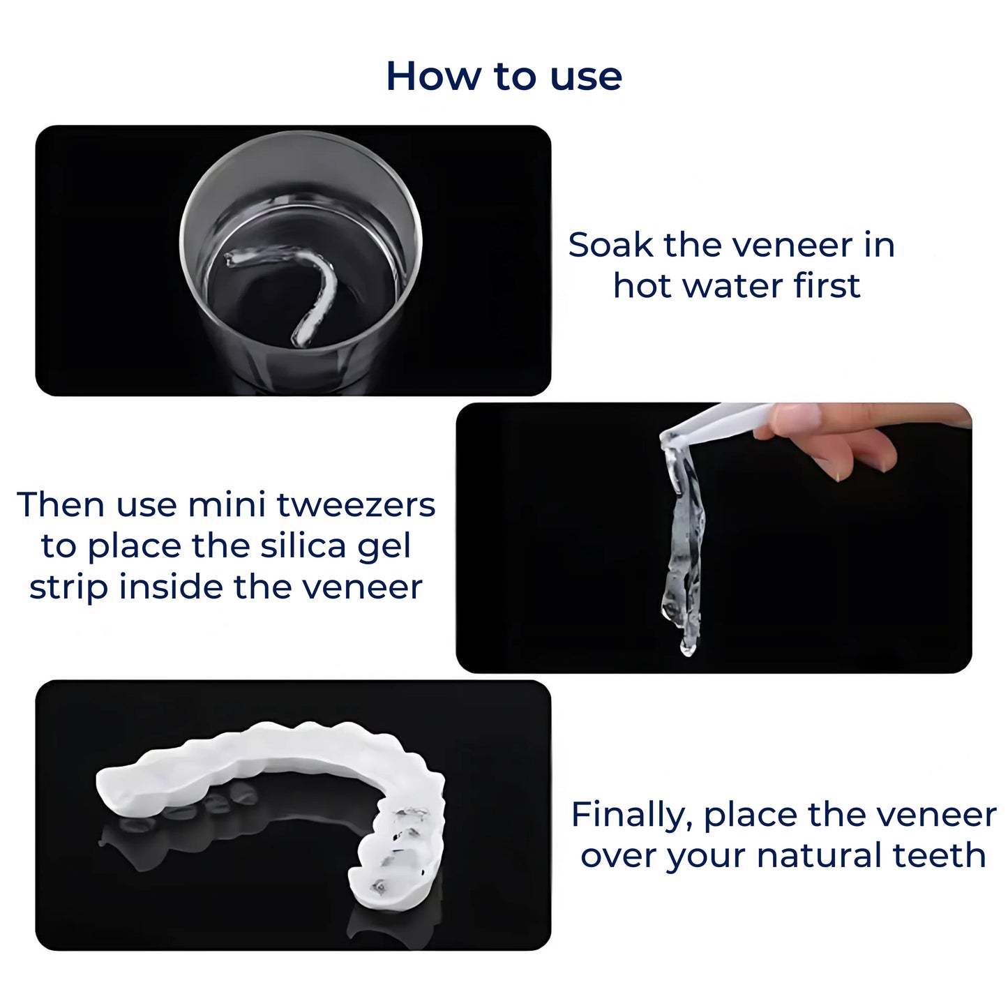 Slim Clip-On Veneers for Adults