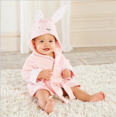 Cozy Baby Bathrobe | Soft Cotton for Newborns