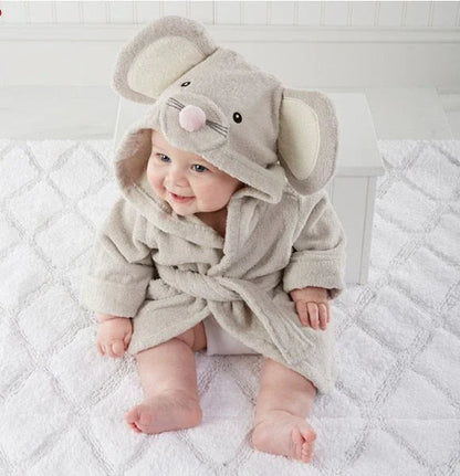 Cozy Baby Bathrobe | Soft Cotton for Newborns