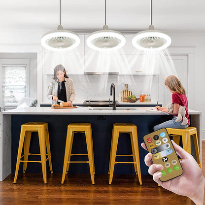 Cooling LED Ceiling Fan with Remote Control