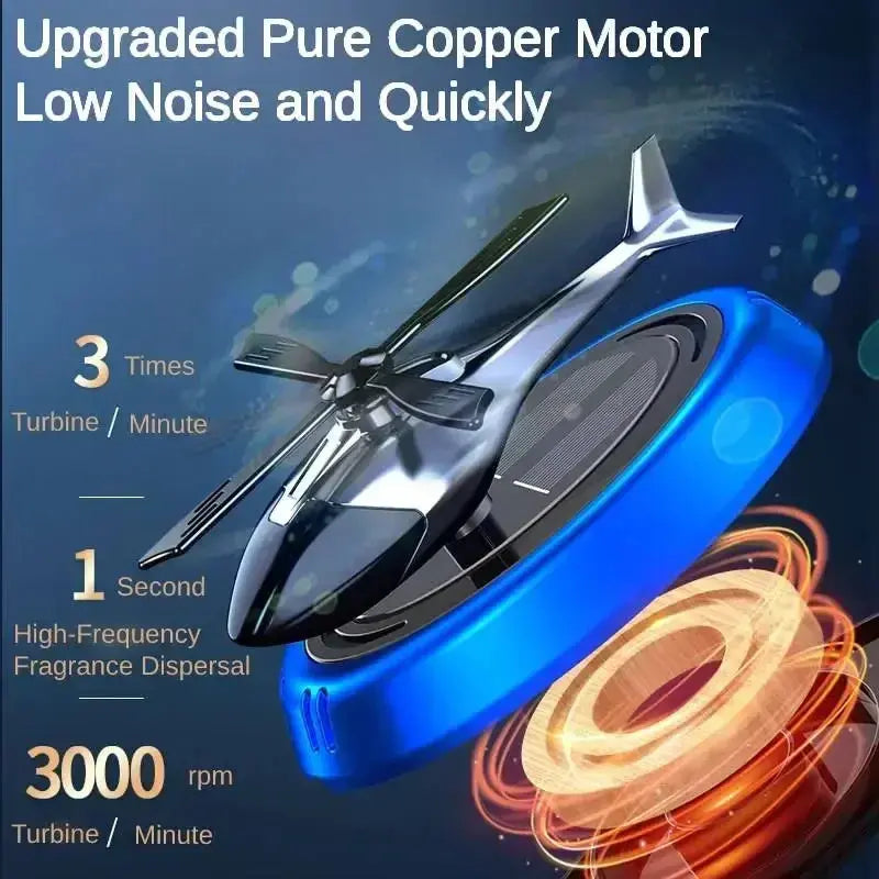 Car Air Freshener Auto Rotating Fragrance Diffuser