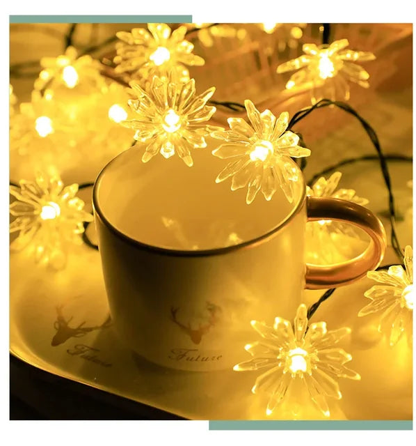 Warm Pink String Fairy Lights