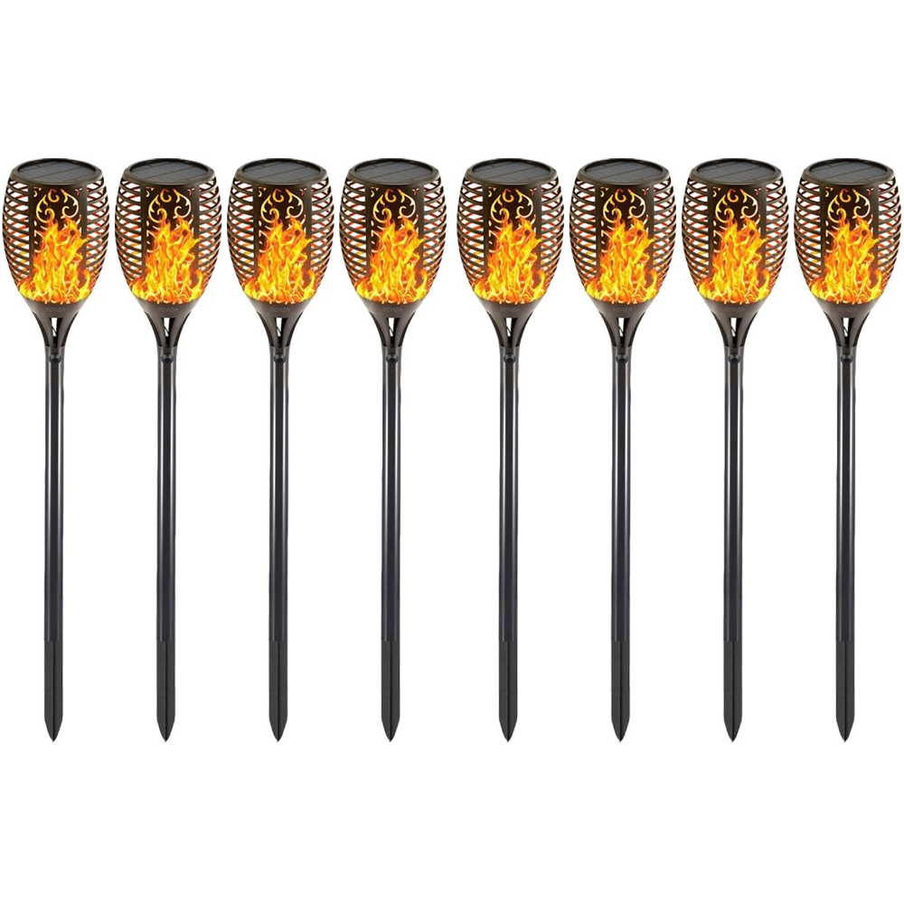 Bright Solar Powered Garden Lamp