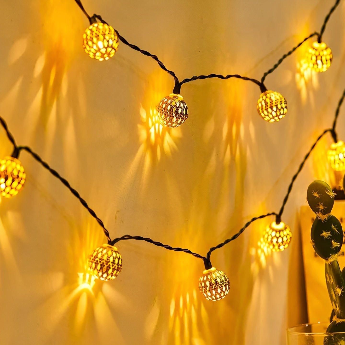 Outdoor Waterproof Solar String Lights
