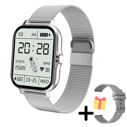 Stylish Gold Digital Smart Watch