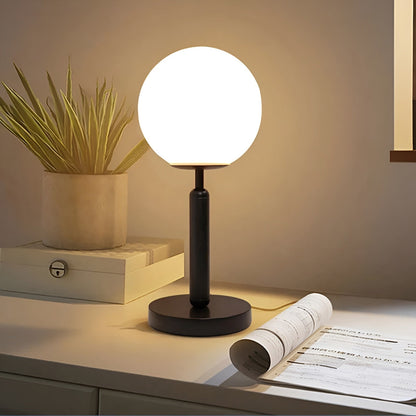 Stunning Glass Brass LED Table Lamp - Befez