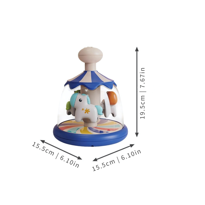 Colorful Spinning Pony Toys