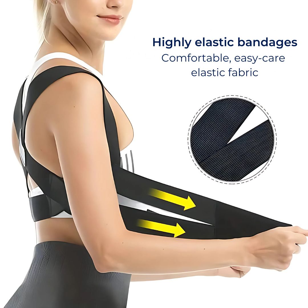Comfortable Back Posture Corrector for Pain Relief