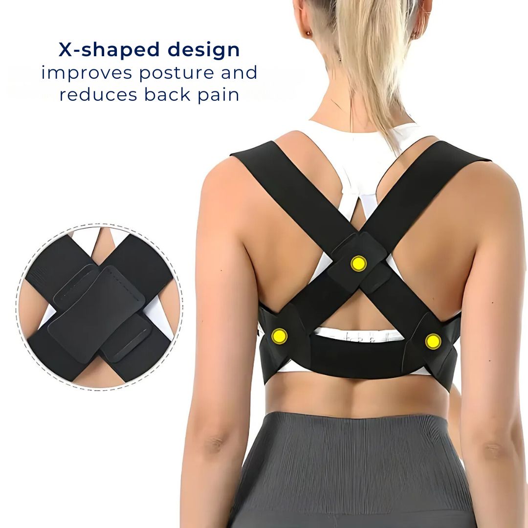 Comfortable Back Posture Corrector for Pain Relief
