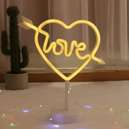 Vibrant LED Neon Sign Lamp for Home Decor