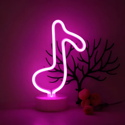 Vibrant LED Neon Sign Lamp for Home Decor