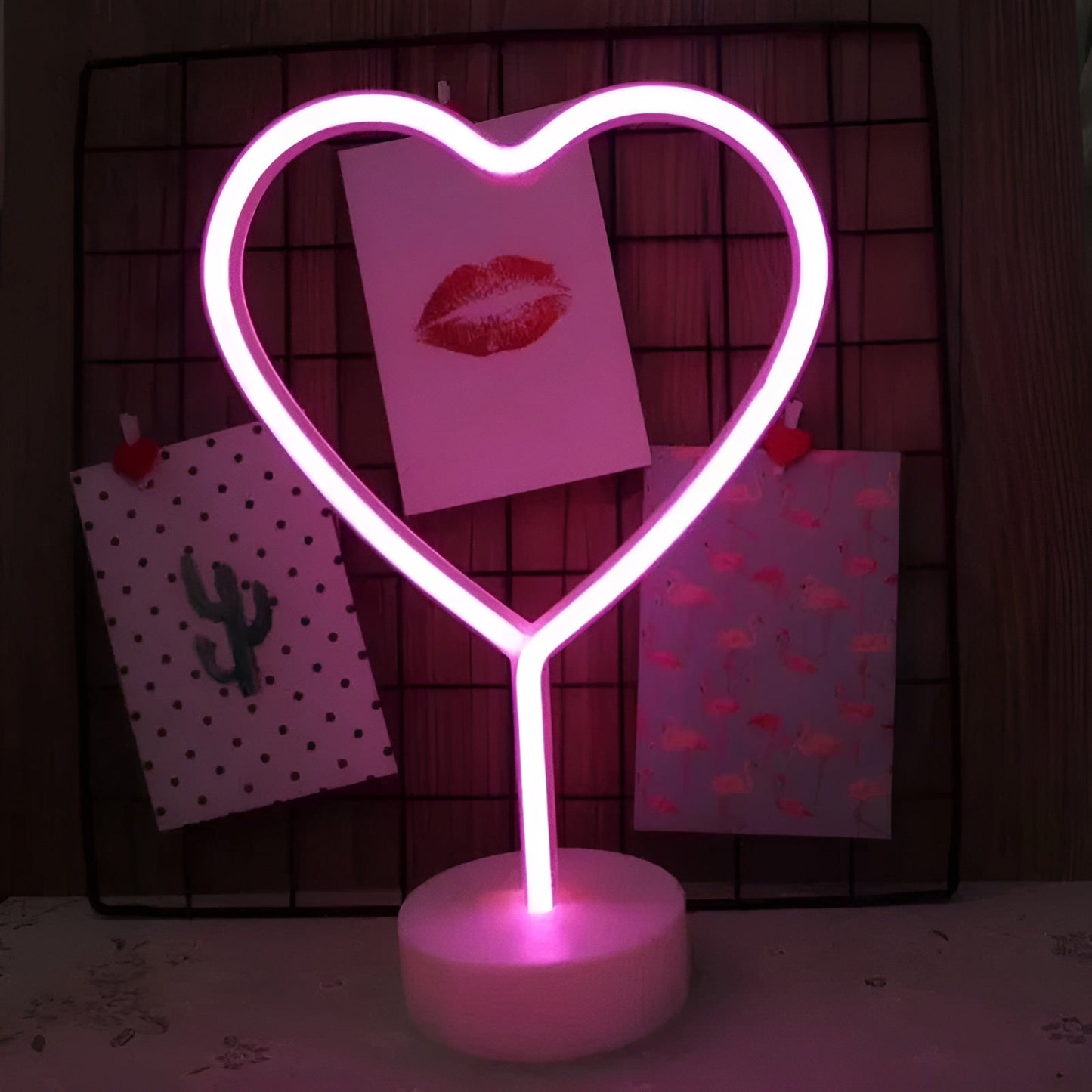Vibrant LED Neon Sign Lamp for Home Decor