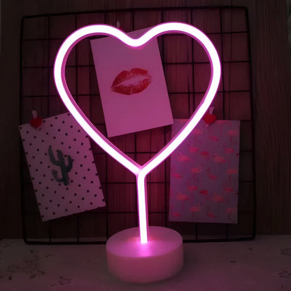 Vibrant LED Neon Sign Lamp for Home Decor