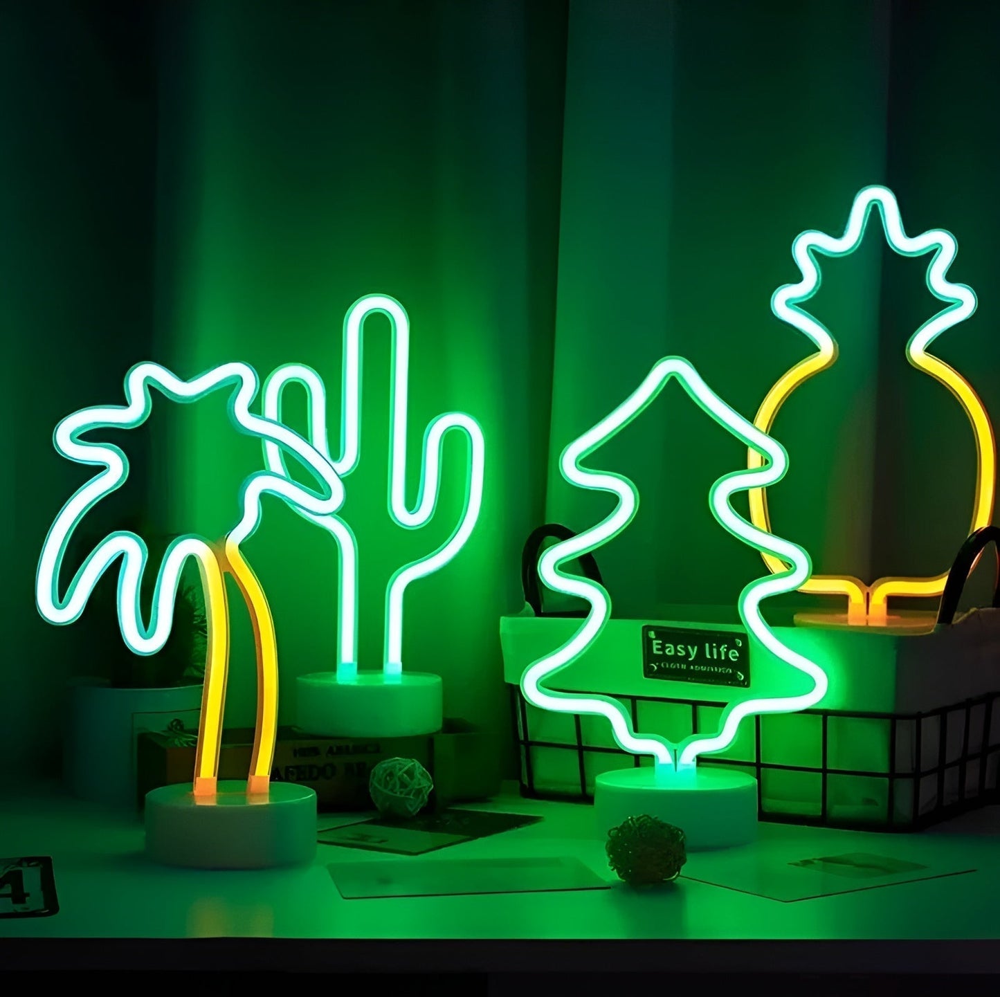 Vibrant LED Neon Sign Lamp for Home Decor