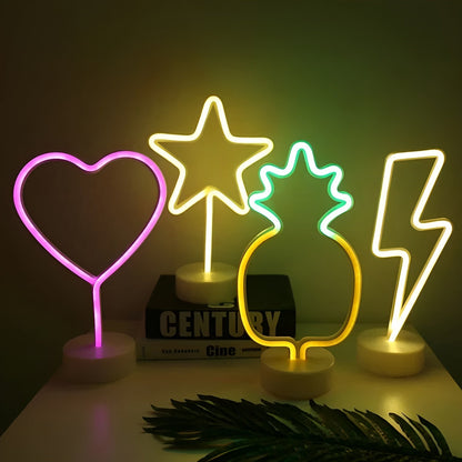 Vibrant LED Neon Sign Lamp for Home Decor