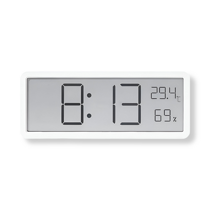 Big Display Digital Wall Clock with Temp and Humidity