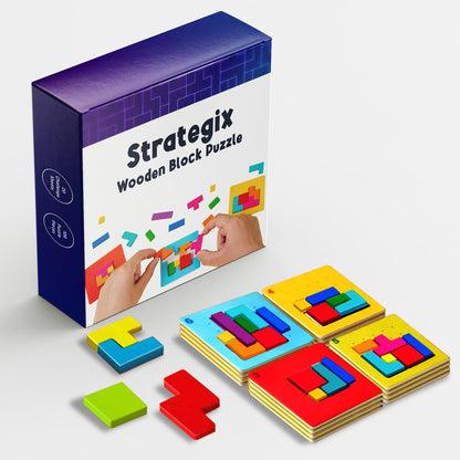 Fun Brain Teaser Building Blocks Toy