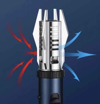 Windproof Lighter with Adjustable Flame
