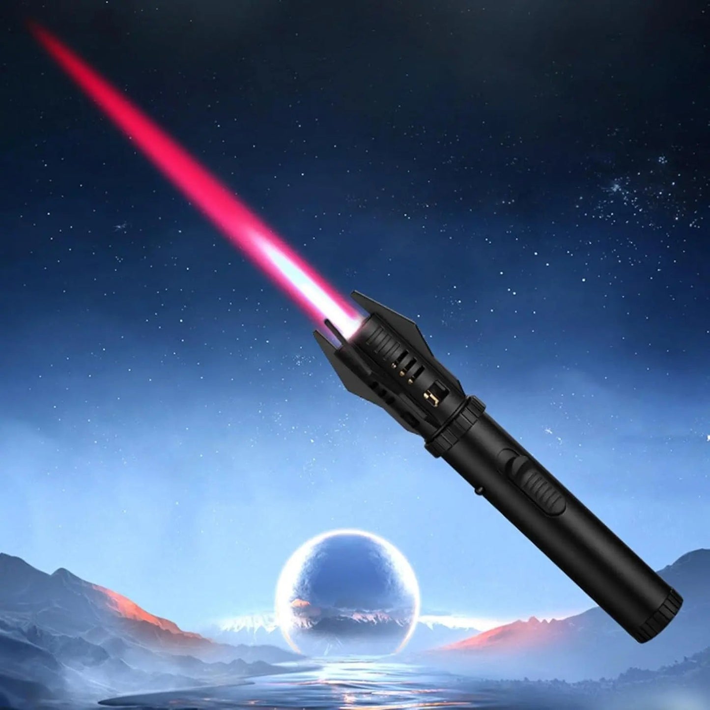 Windproof Lighter with Adjustable Flame