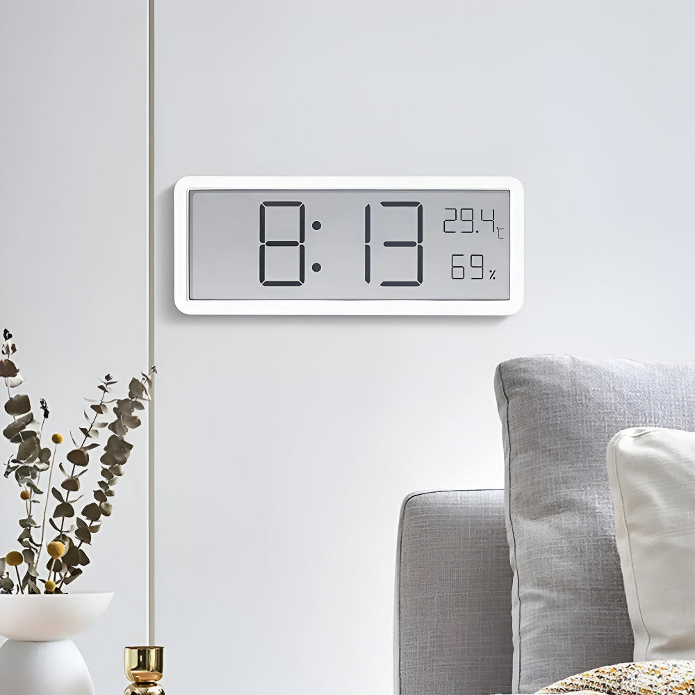 Smart LED Display Clock with Temp and Humidity