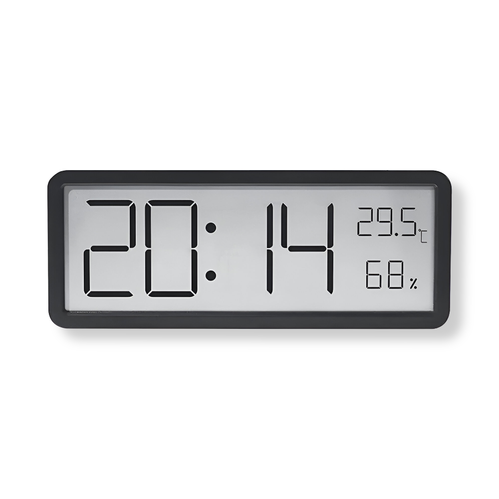 Smart LED Display Clock with Temp and Humidity - Befez