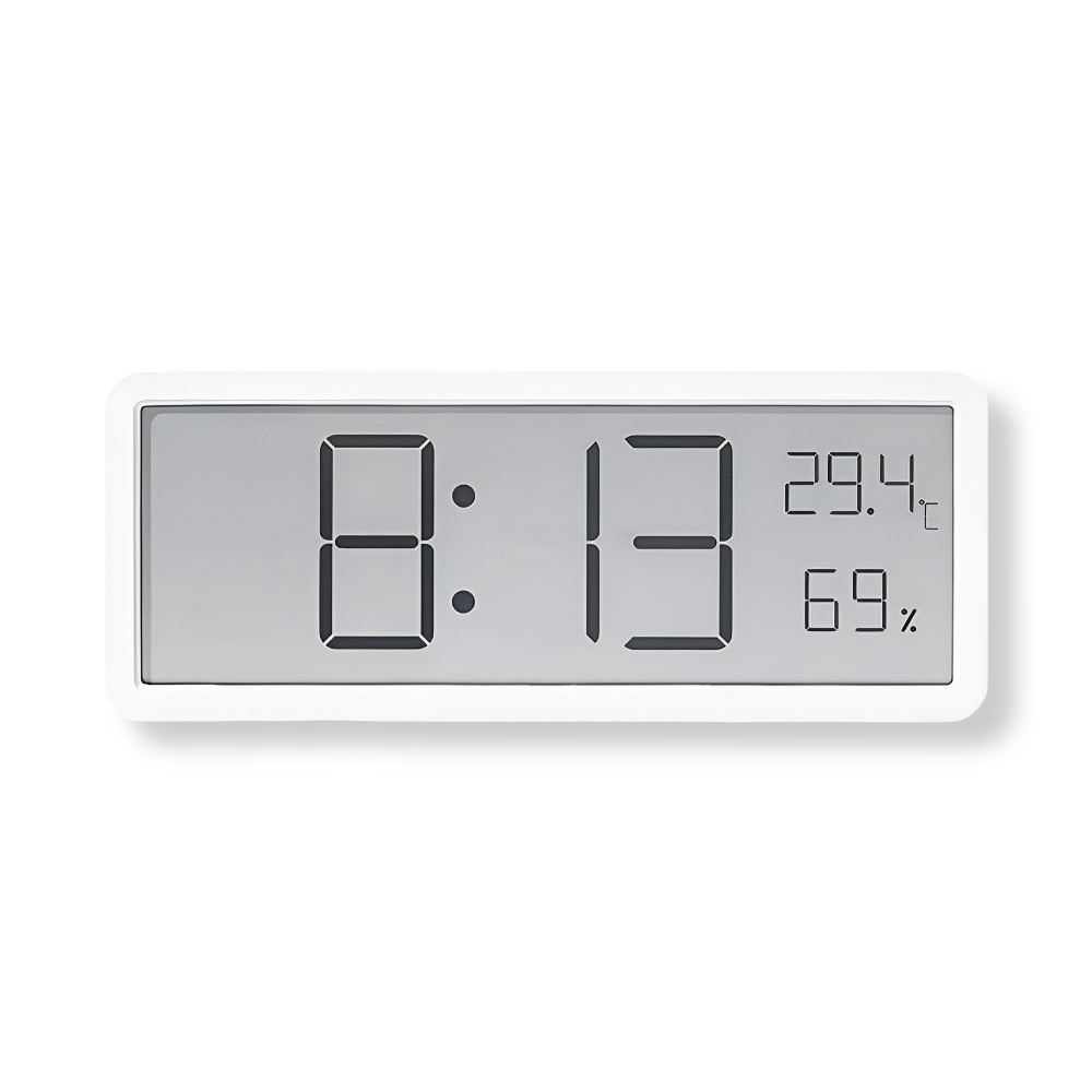 Smart LED Display Clock with Temp and Humidity