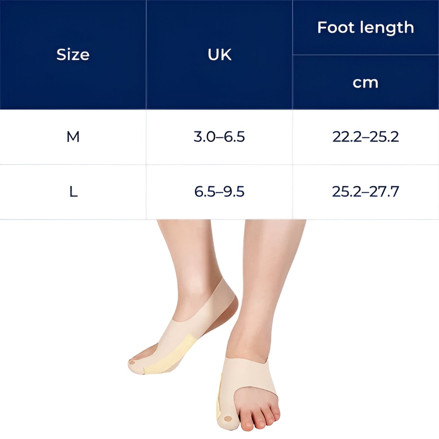 Comfort Gel Bunion Pads - Slim Fit Soft Support