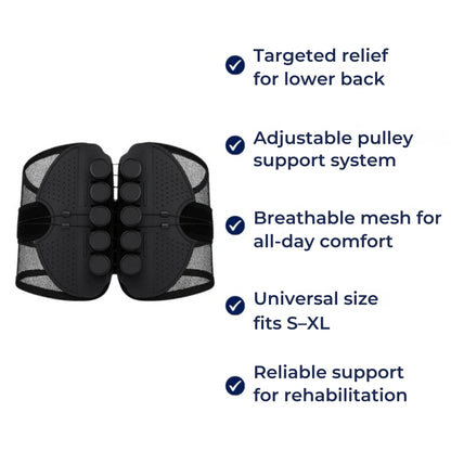 Comfortable Back Support Belt for Office and Everyday Use