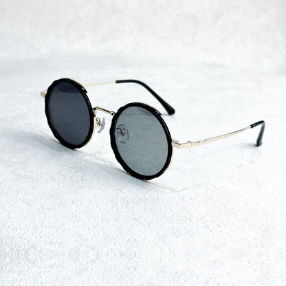 Classic Round Polarized Shades with Adjustable Tint