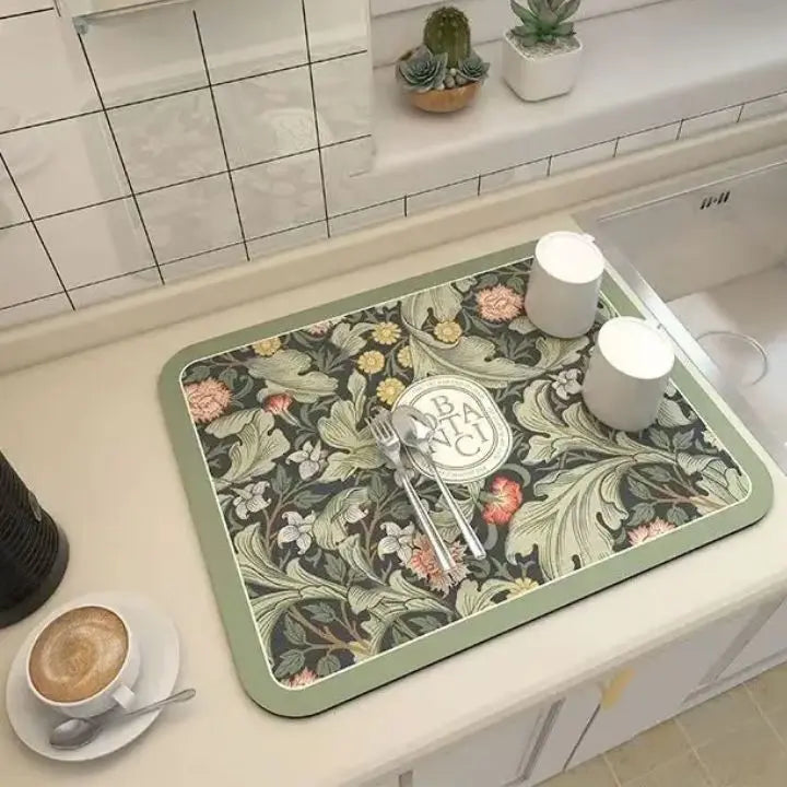 Befez | Premium Water Absorbing Kitchen Mat – Slip Resistant & Fast Drying