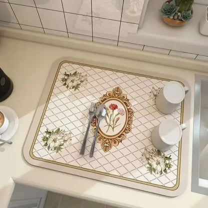Befez | Premium Water Absorbing Kitchen Mat – Slip Resistant & Fast Drying