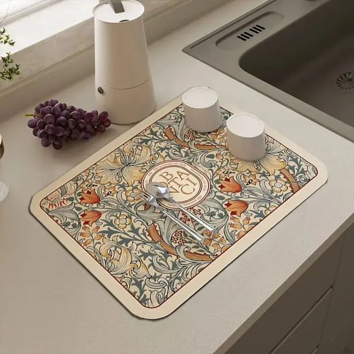 Befez | Premium Water Absorbing Kitchen Mat – Slip Resistant & Fast Drying