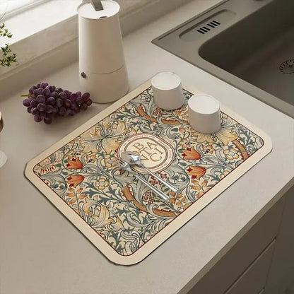 Befez | Premium Water Absorbing Kitchen Mat – Slip Resistant & Fast Drying