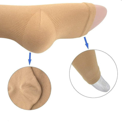 Comfort Stockings with Zipper for Sore Legs Relief