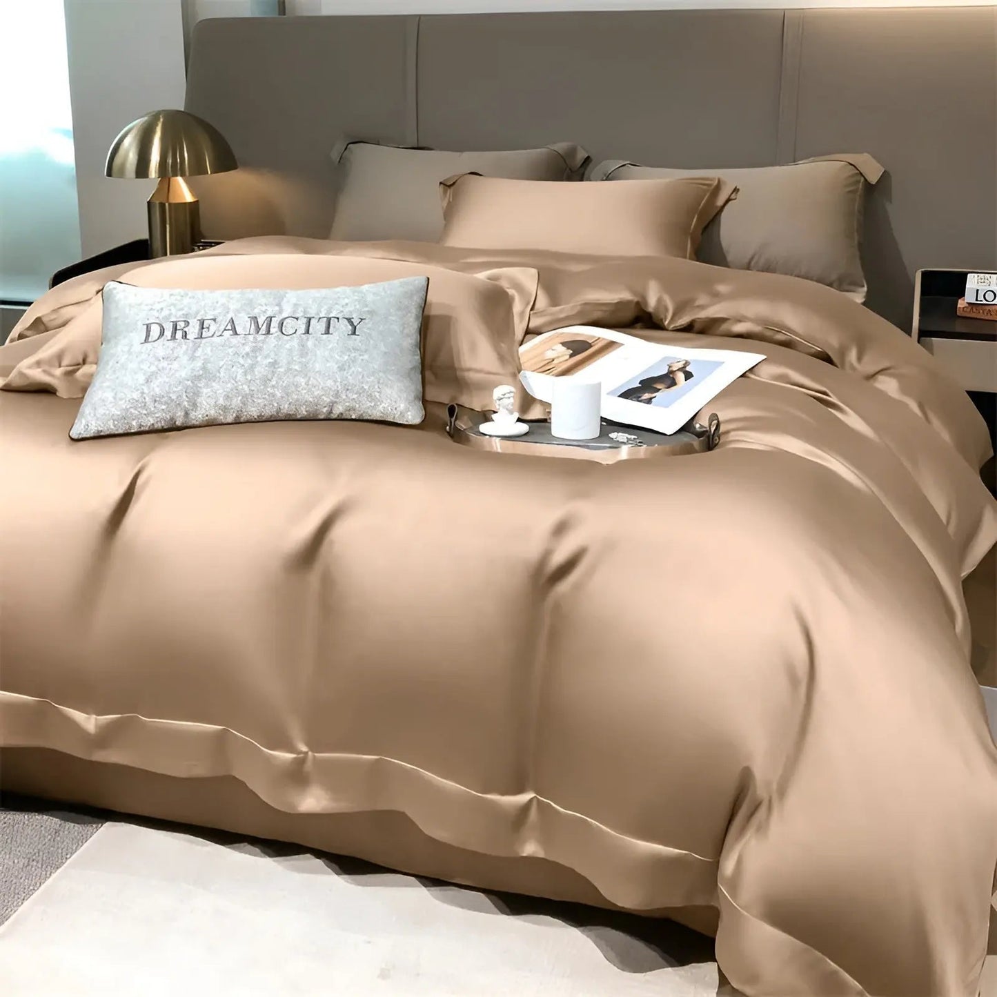 Breathable Bamboo Bedding Set - Soft Cooling Sheets
