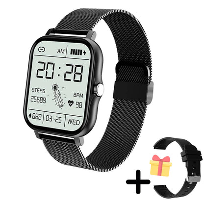 Stylish Gold Digital Smart Watch